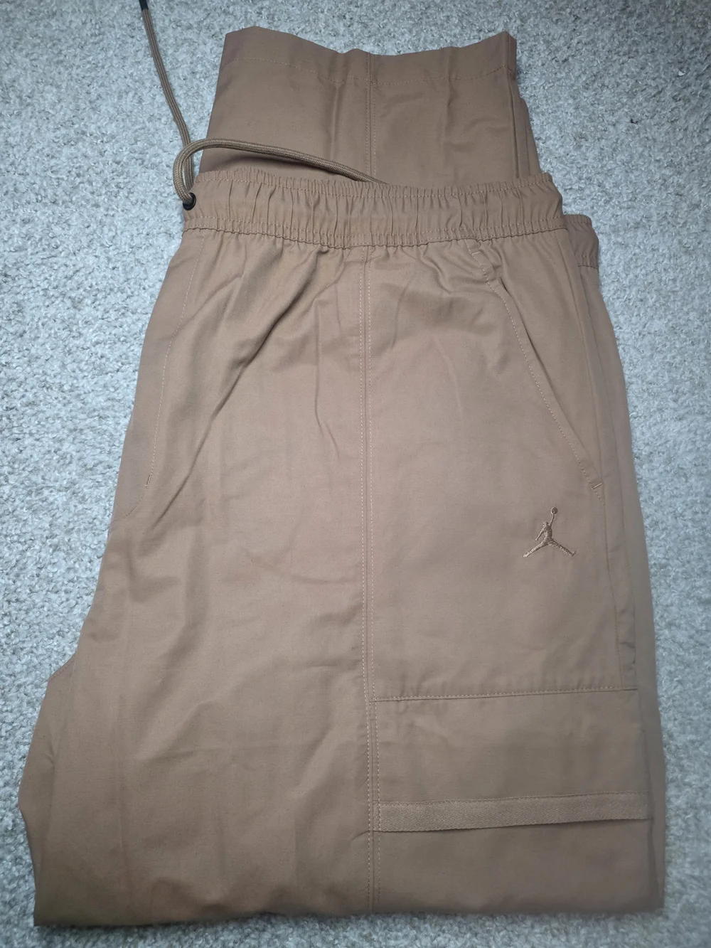 Nike Air Jordan Essentials Woven Cargo Pants Men's M Archaeo Brown FN4539-223